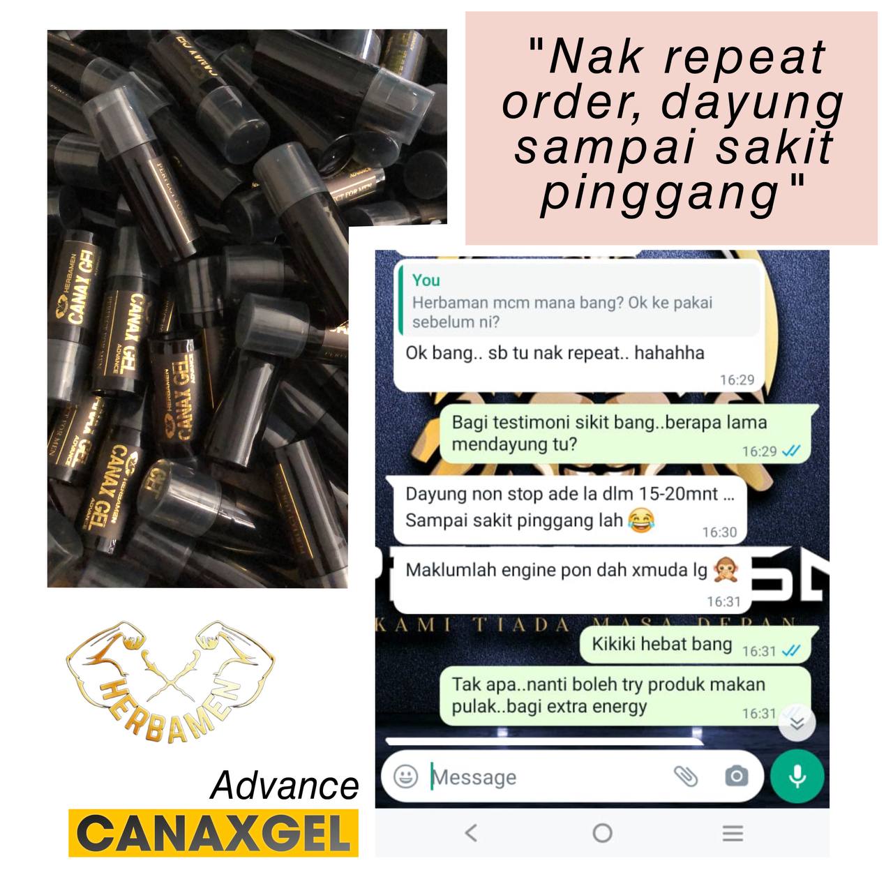 HERBAMEN CANAX GEL 11 CANAX GEL